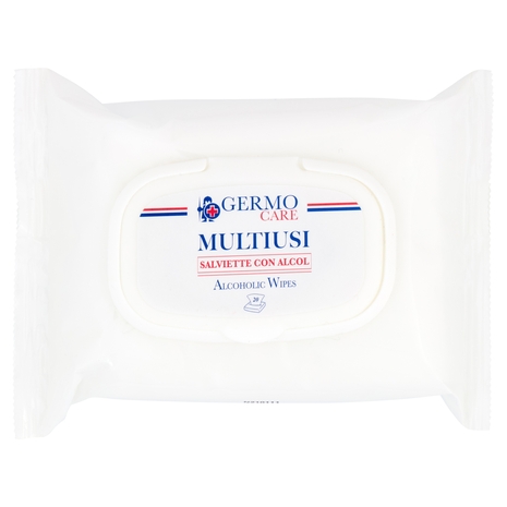 Germo Care Multiusi Salviette con Alcol  20 pz